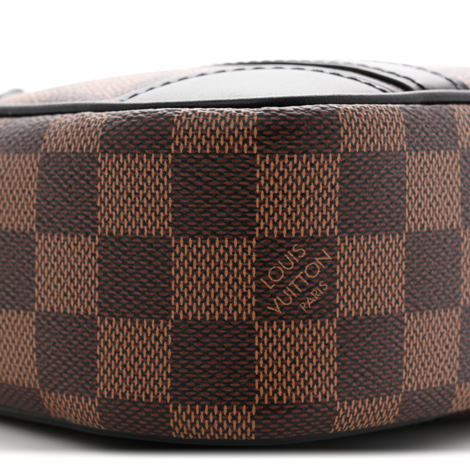 Louis Vuitton Damier Ebene Valisette Souple BB Black 1878395