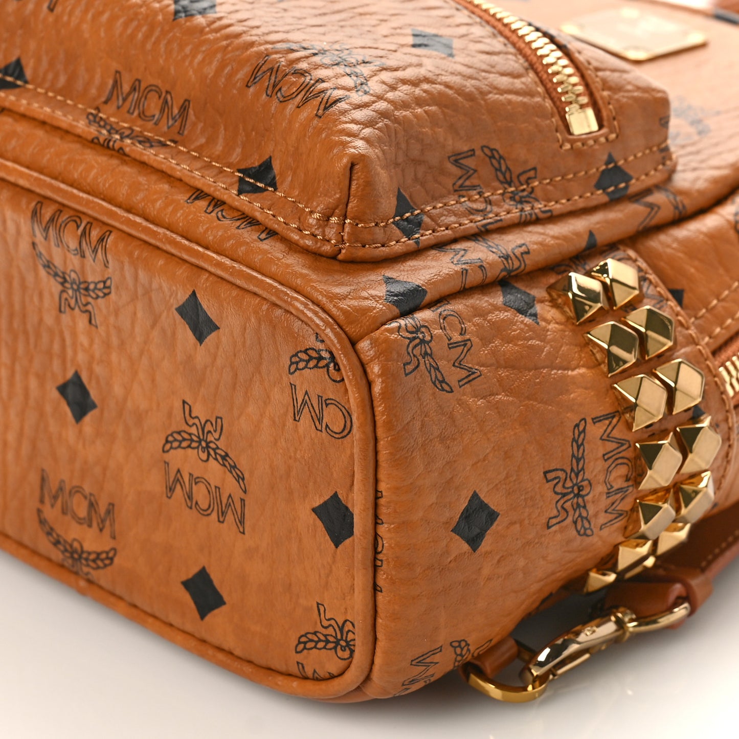 Visetos Side Stud X-Mini Stark Bebe Boo Backpack Cognac
