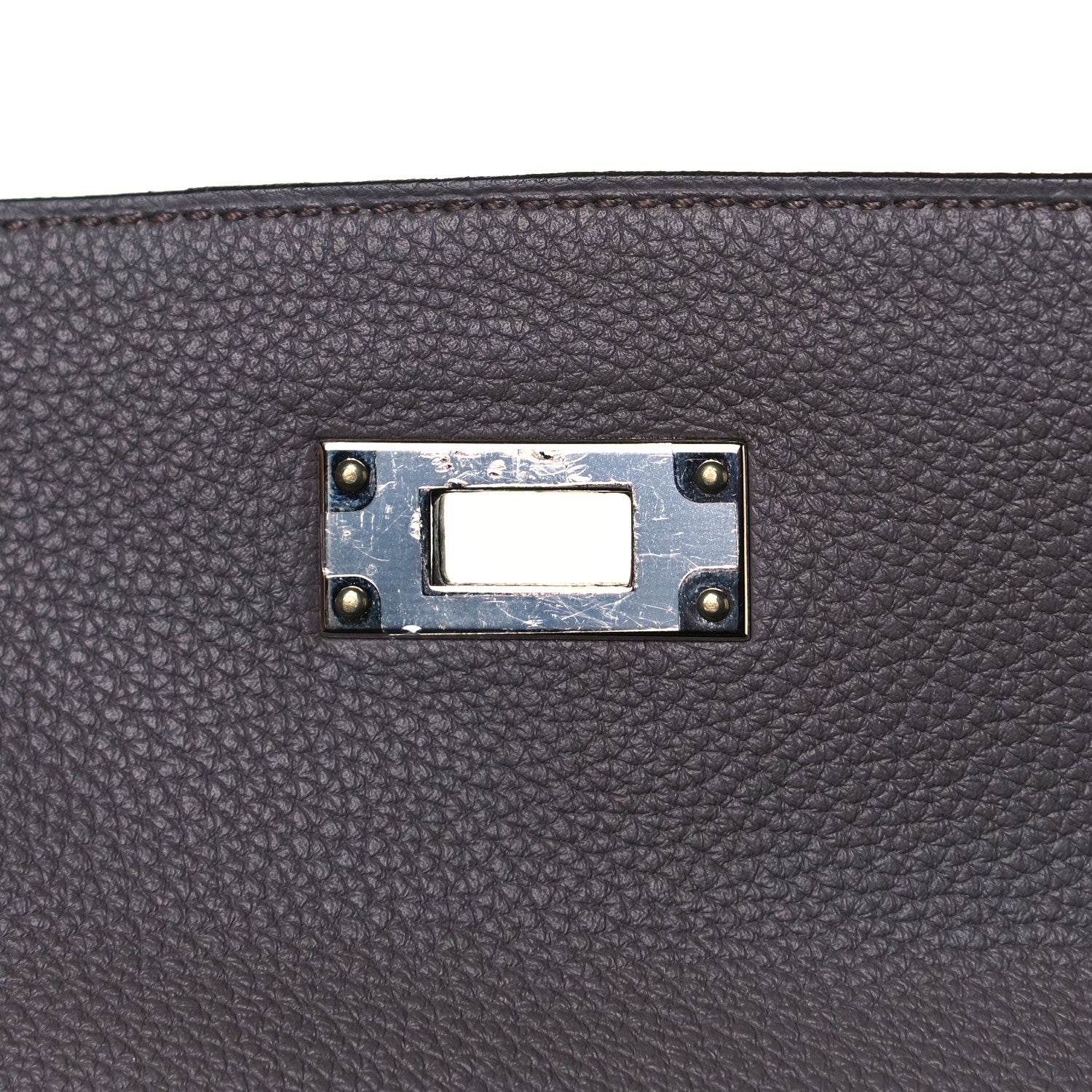 Hermes Togo Kelly Retourne 32 Etain 9 of 9