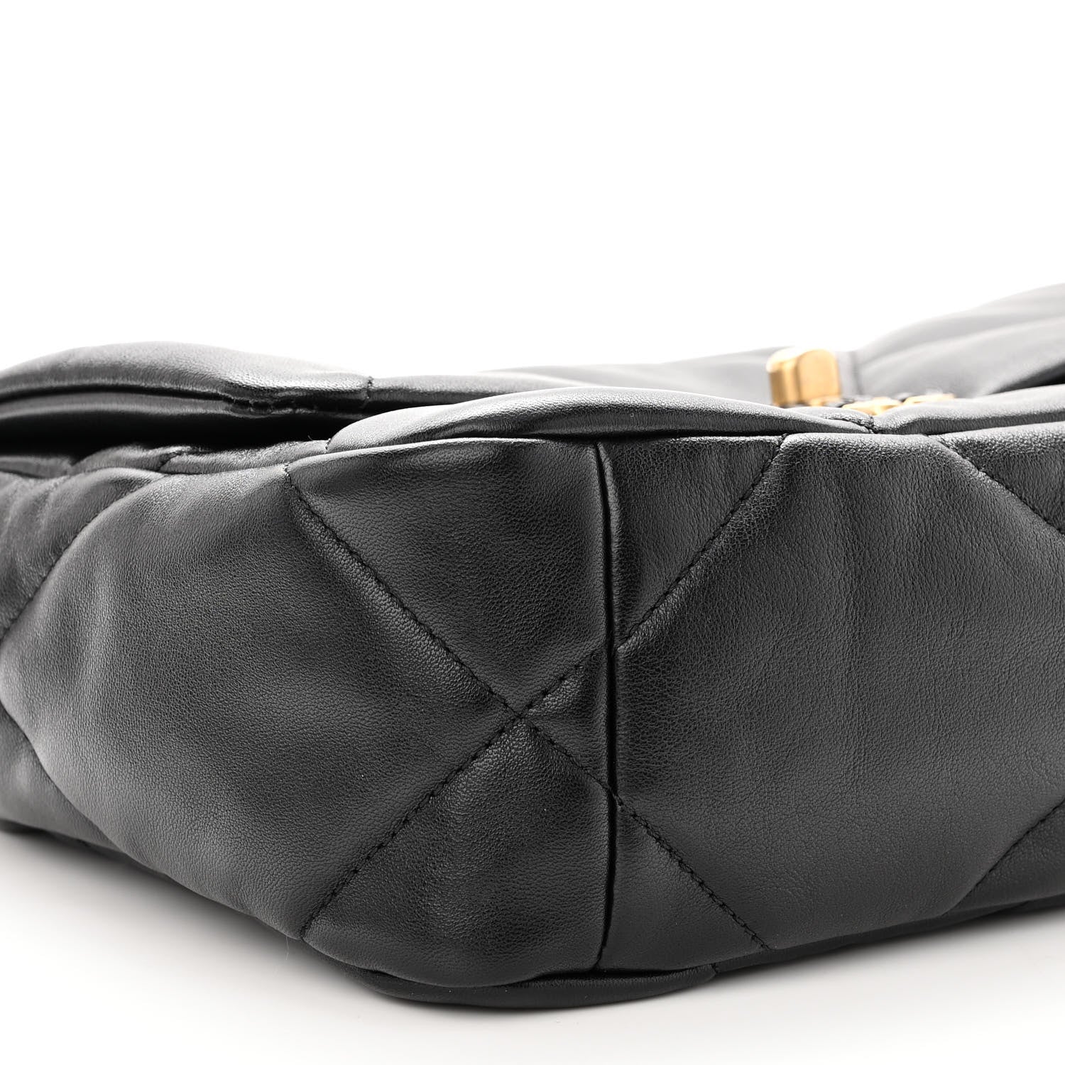 Chanel Lambskin Quilted Medium Chanel 19 Flap Black 8 of 10