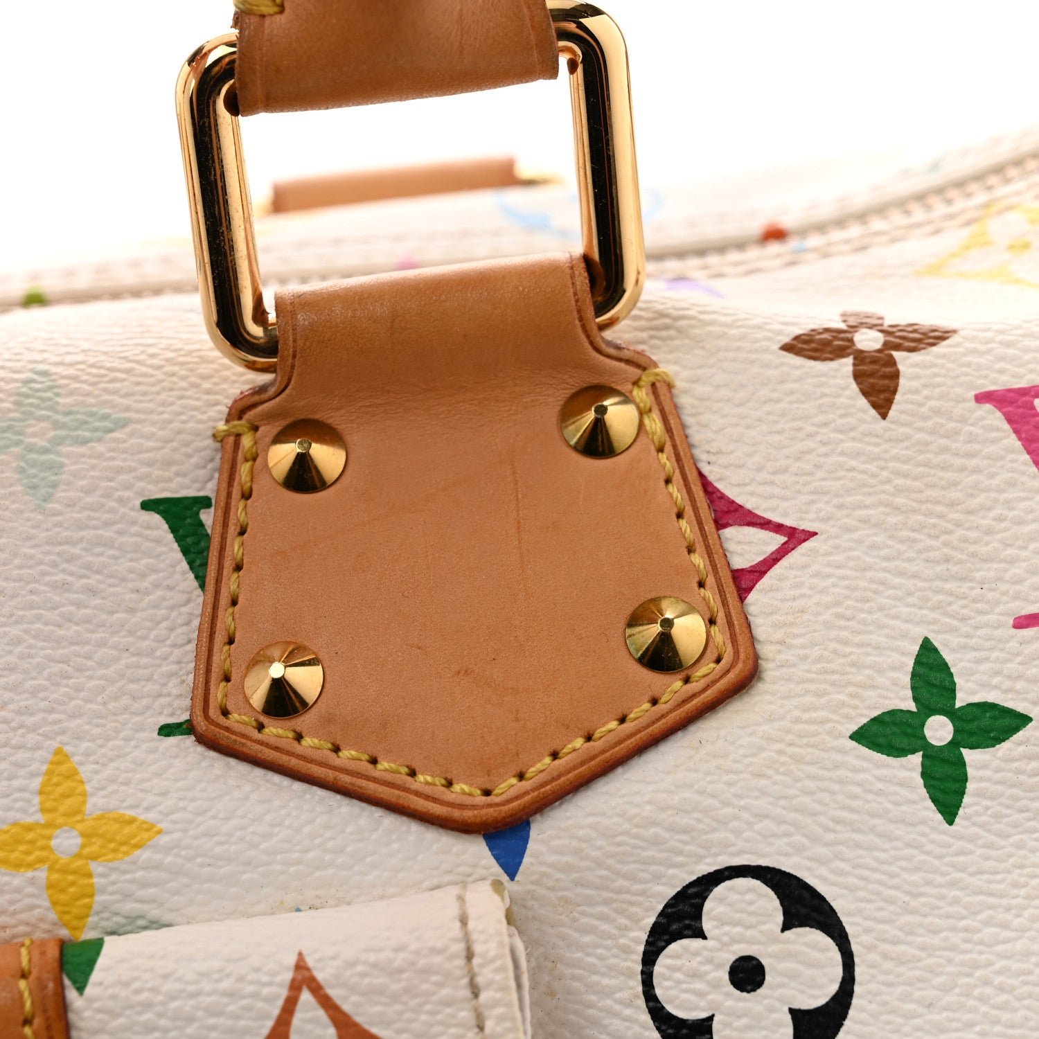 Louis Vuitton Monogram Multicolor Speedy 30 White 13 of 14
