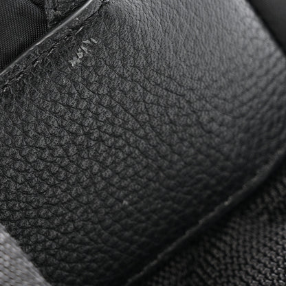Burberry Nylon Grained Calfskin Watson Diaper Bag Black 13 of 14