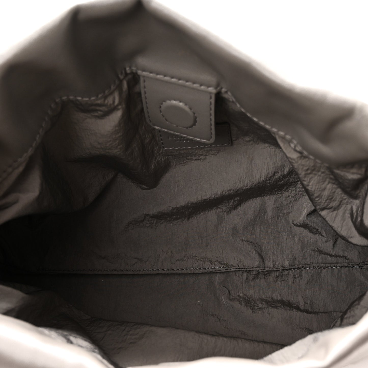 Nappa Intrecciato Dustbag Notte Shoulder Bag Basalt
