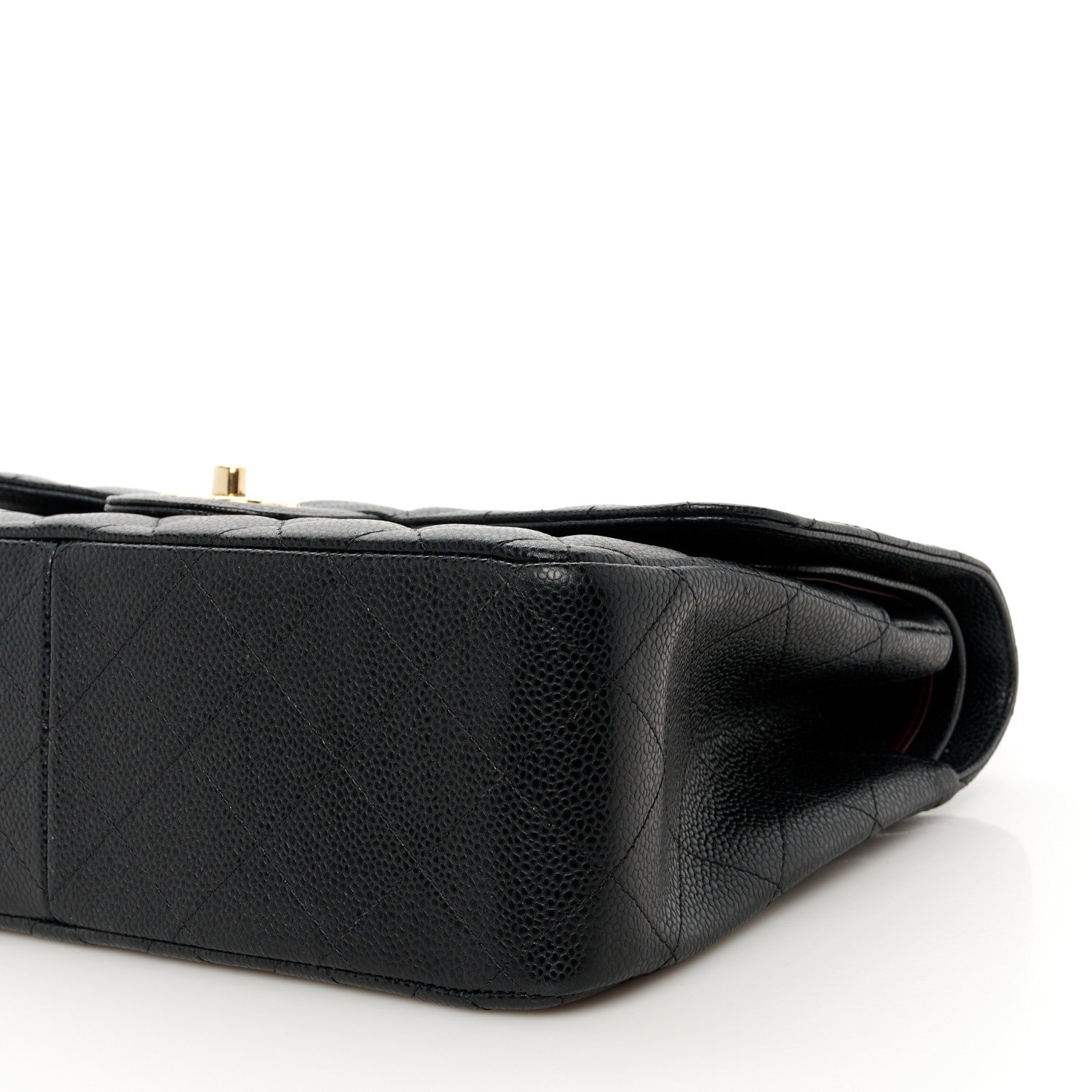 Chanel Caviar Quilted Jumbo Double Flap Black 10 of 10