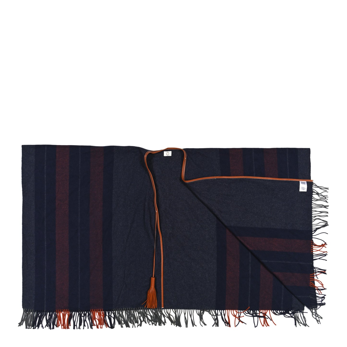 Merino Wool Cashmere Rocabar Poncho Gris