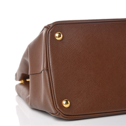 Prada Saffiano Medium Galleria Double Zip Tote Cacao 5 of 11