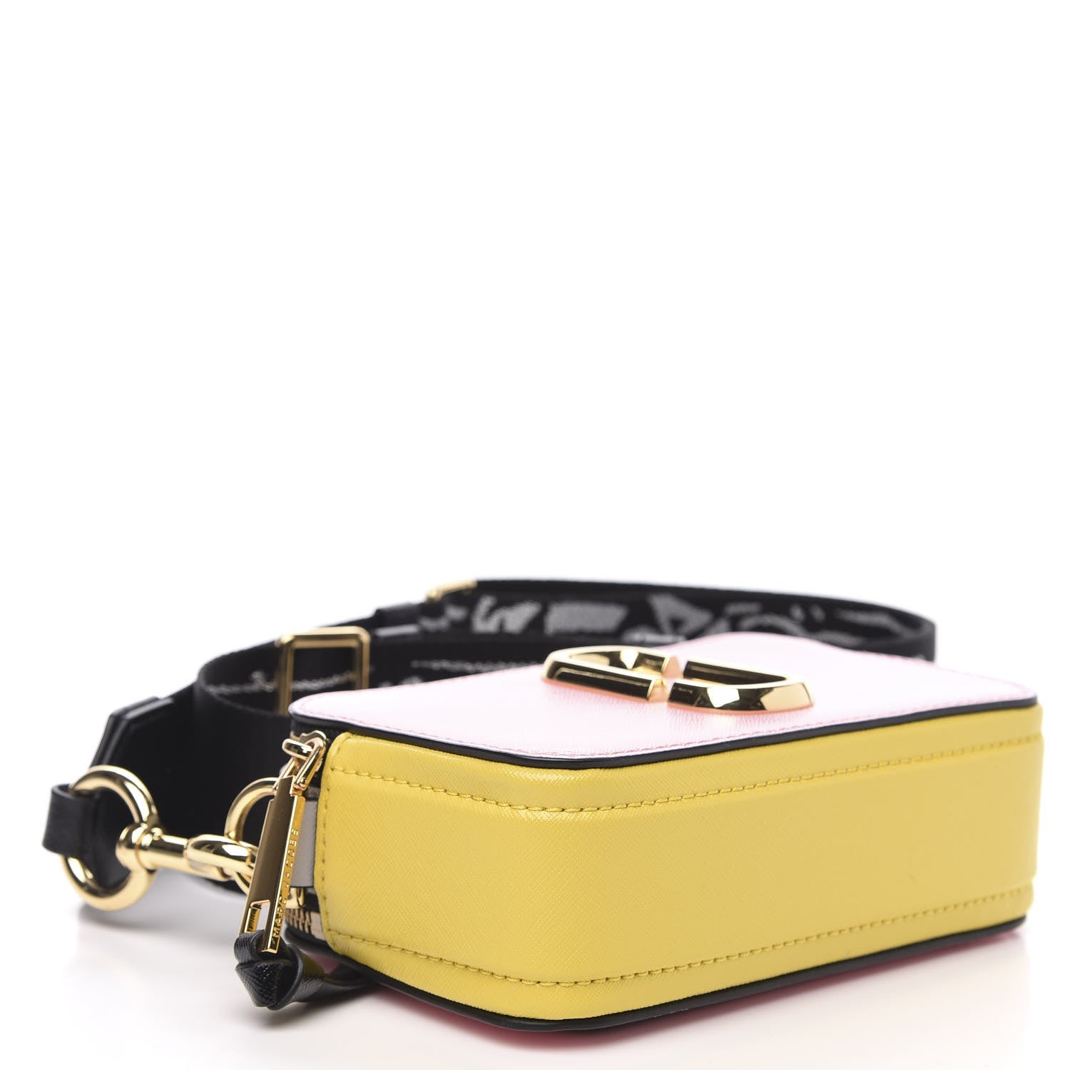 Marc Jacobs Saffiano Small Snapshot Camera Bag Baby Pink Multicolor 4 of 10