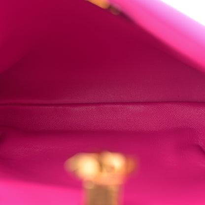 Valentino Garavani Nappa Small Roman Stud The Handle Bag Pink PP 5 of 9