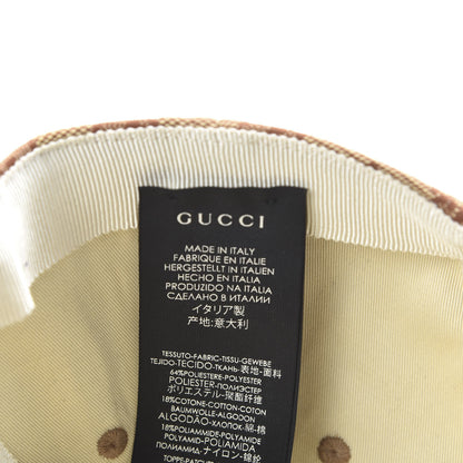 Gucci X MLB Monogram NY Yankees Baseball Hat 55-59 Beige Ruggine 8 of 9