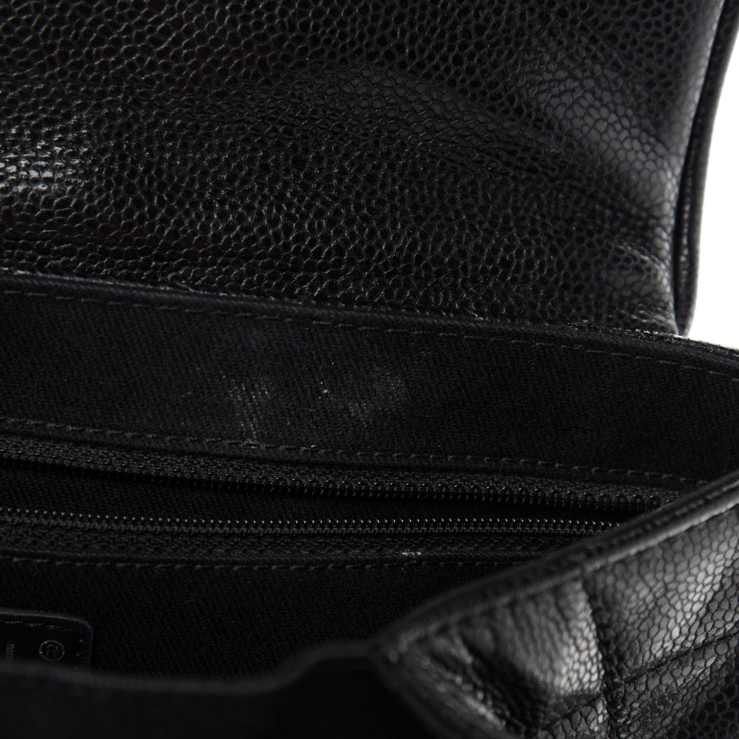 Chanel Caviar Quilted Timeless Accordion Flap Black 8 of 11
