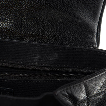Chanel Caviar Quilted Timeless Accordion Flap Black 8 of 11