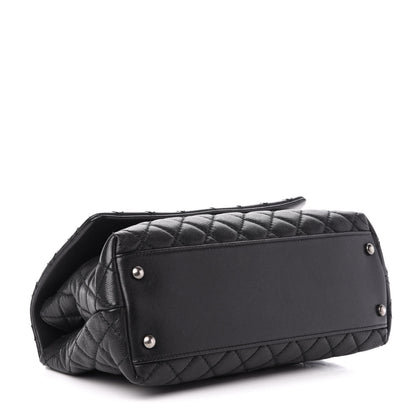 Chanel Caviar Quilted Small Coco Handle Flap Black 5 of 11