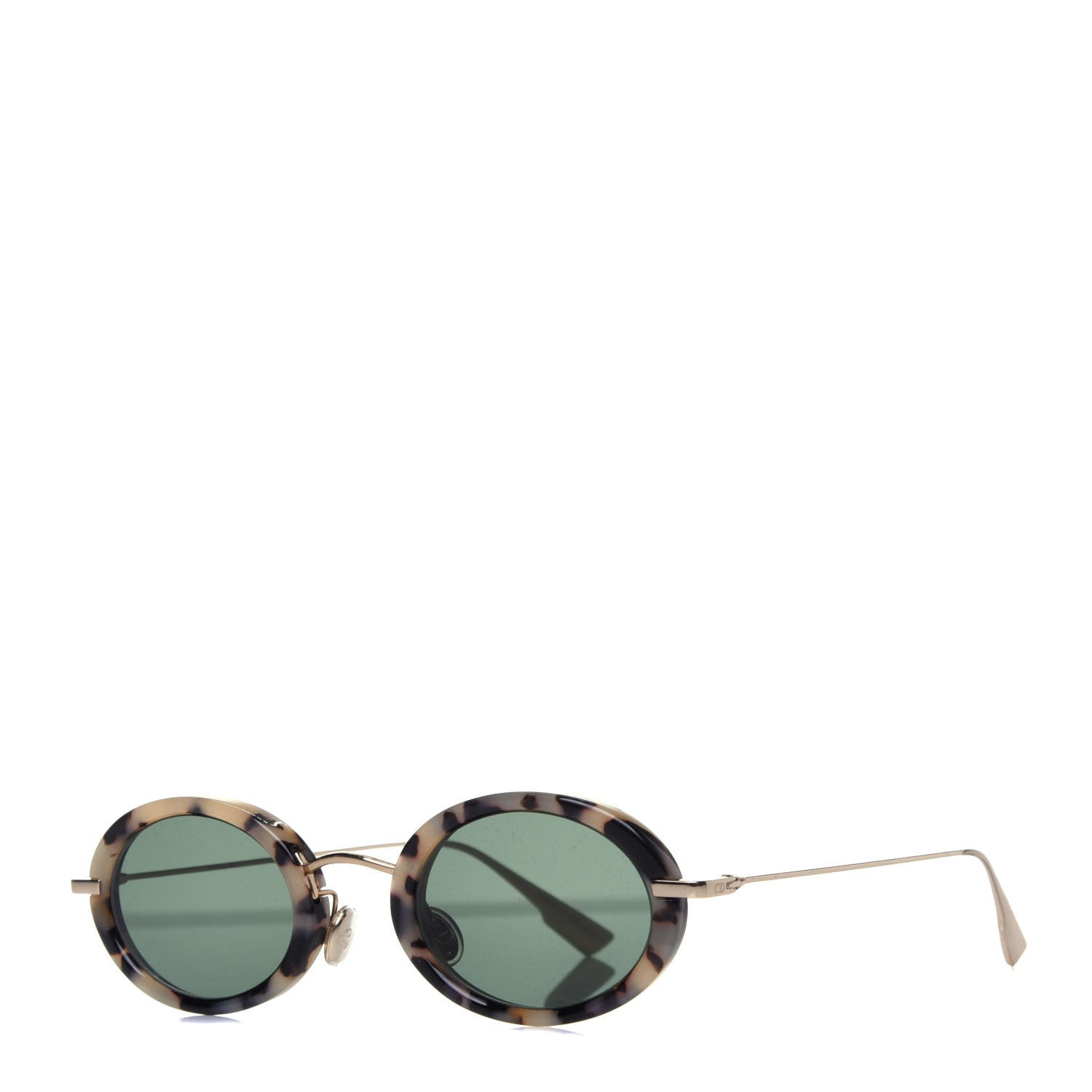 Christian Dior Hypnotic 2 Round Sunglasses Gold Tortoise 1 of 7