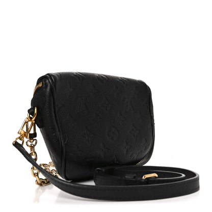 Louis Vuitton Empreinte Mini Bumbag Black 3 of 9