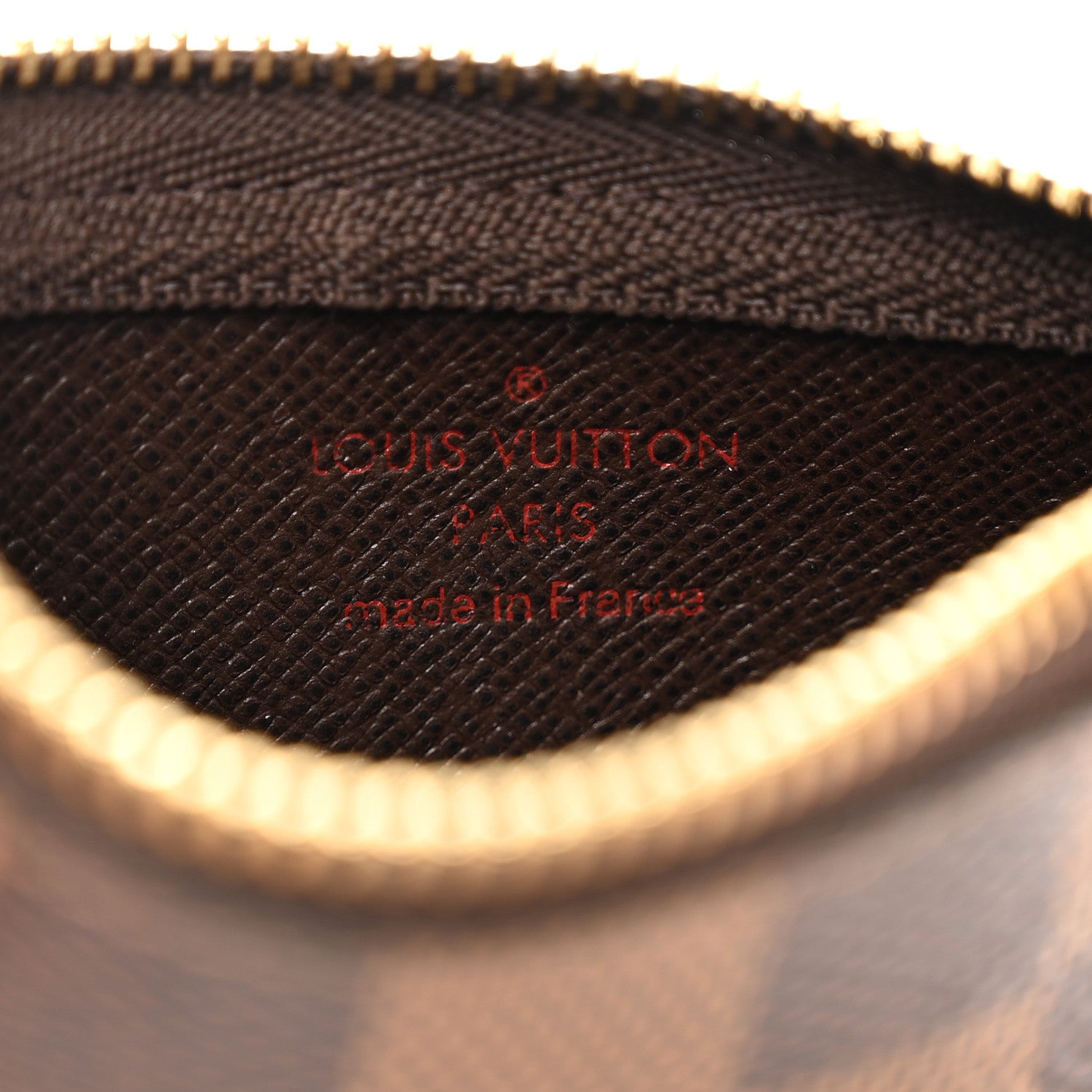 Louis Vuitton Damier Ebene Key Pouch 6 of 8