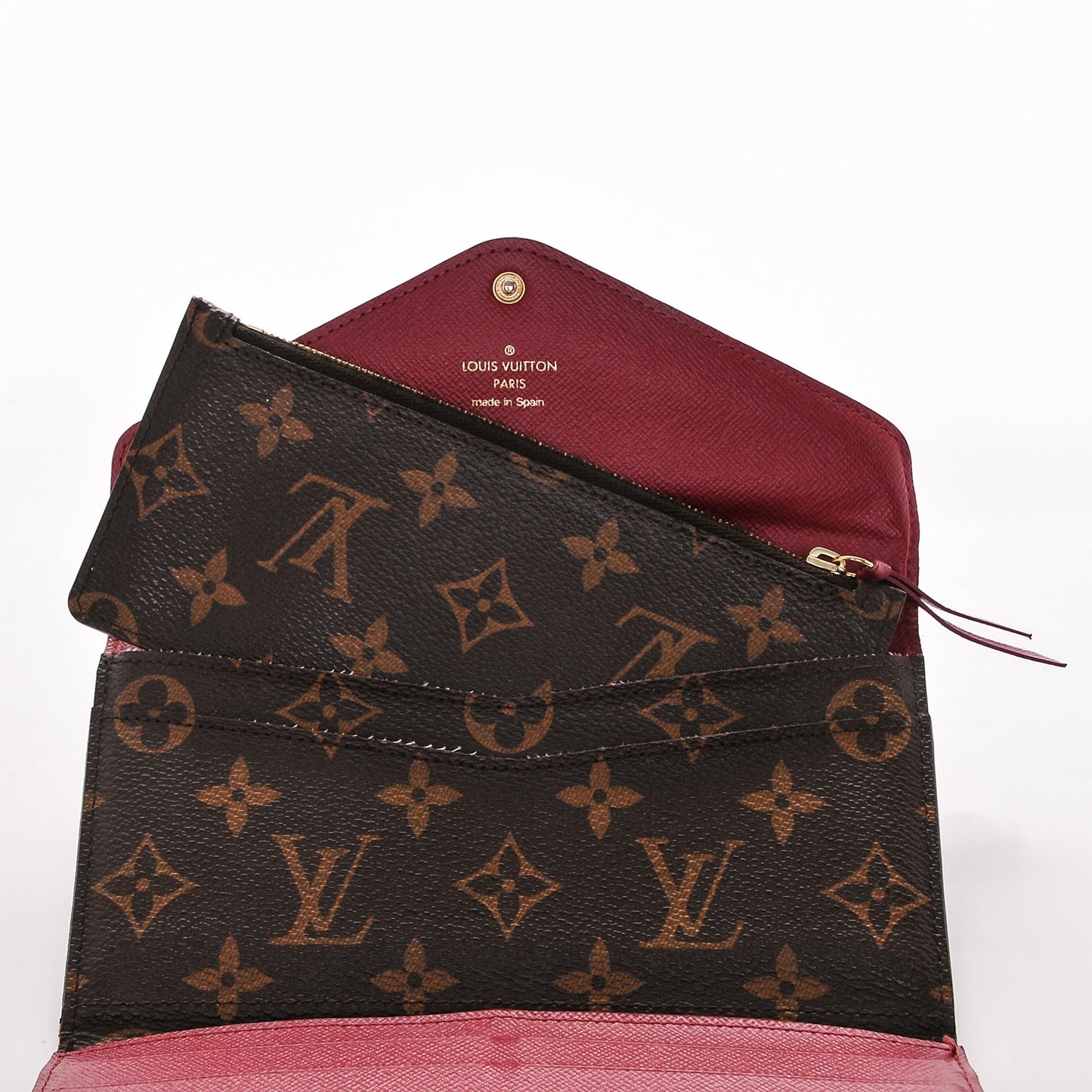 Monogram Josephine Wallet Fuchsia