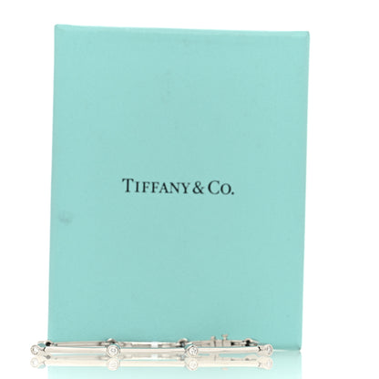 Tiffany Platinum Diamond 8 Station Link Bracelet 4 of 4