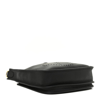 Hermes Taurillon Clemence Evelyne III PM Black 4 of 11