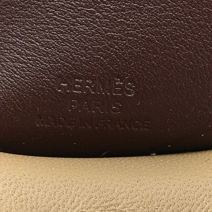 Hermes Milo Lambskin Grigri Rodeo Pegase Horse Bag Charm MM Beige Marfa Mauve Pale Moka 3 of 4