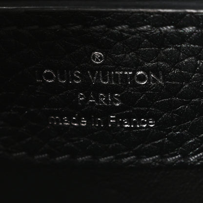 Louis Vuitton Taurillon Capucines BB Scarabeo Iridescent Black 10 of 17