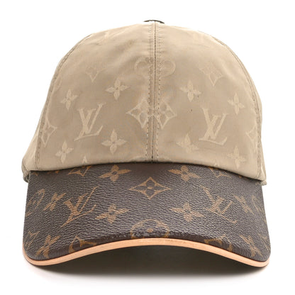 Louis Vuitton Monogram Polyester Silk LV Get Ready Cap M Beige 3 of 10