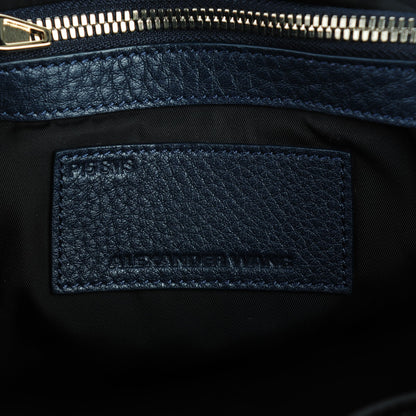 Alexander Wang Pebbled Lambskin Rockie Navy 6 of 6