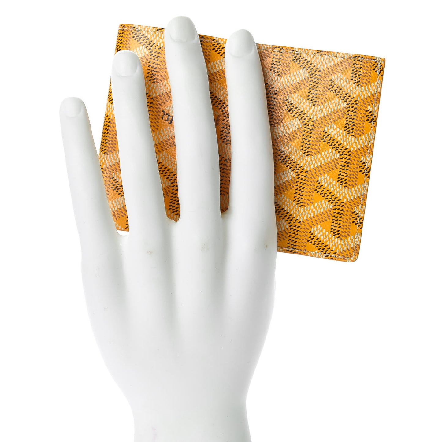 Goyardine Bi-Fold Victoire PM Wallet Yellow