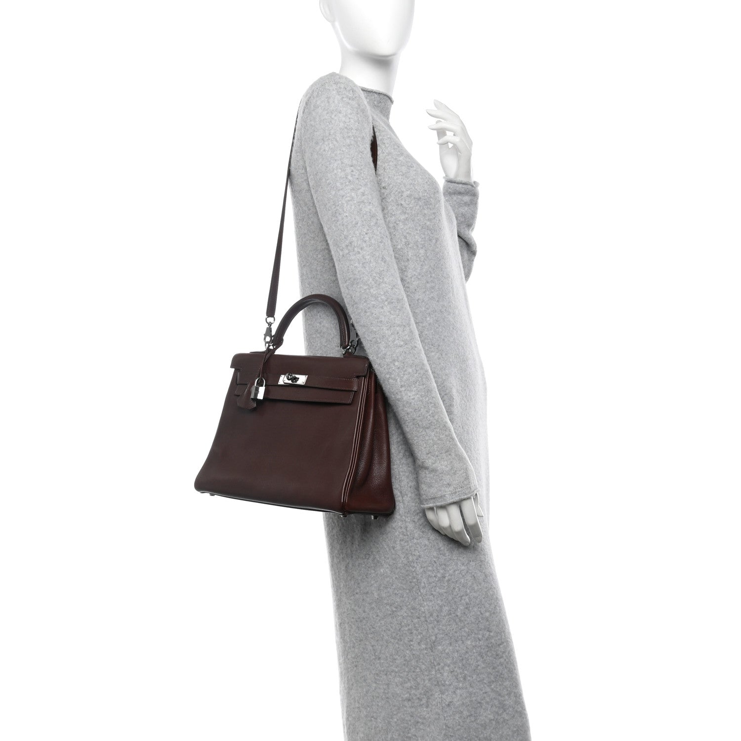 Hermes Evergrain Kelly Retourne 32 Ebene 2 of 12