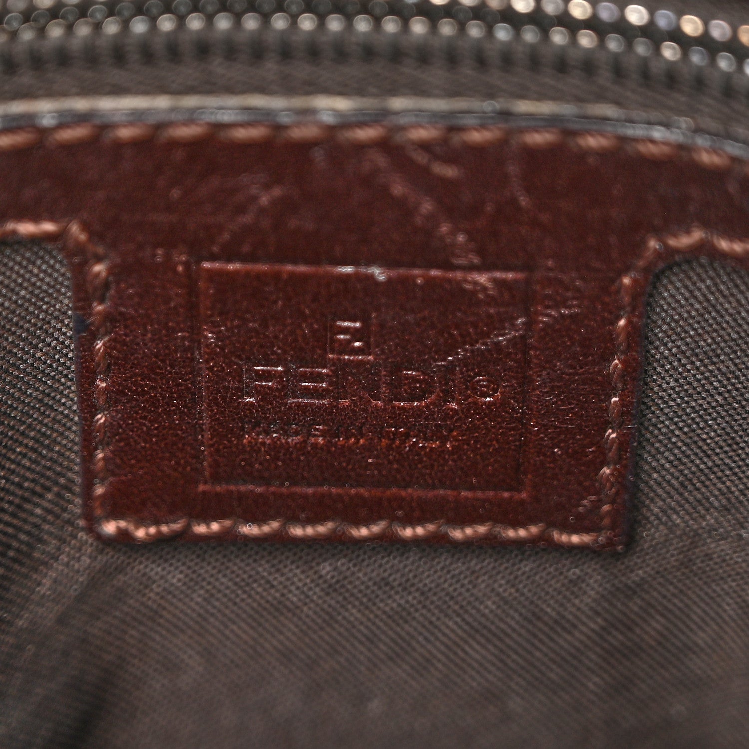 Fendi Zucca Mama Baguette Tobacco 6 of 13