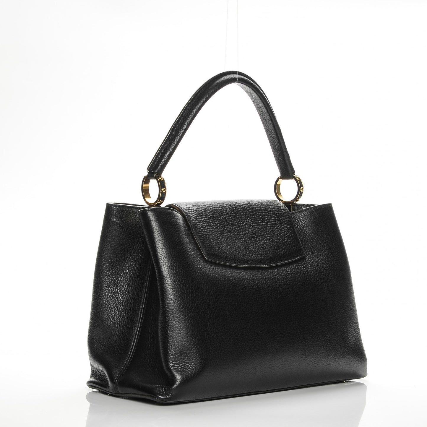 Taurillon Capucines MM Black