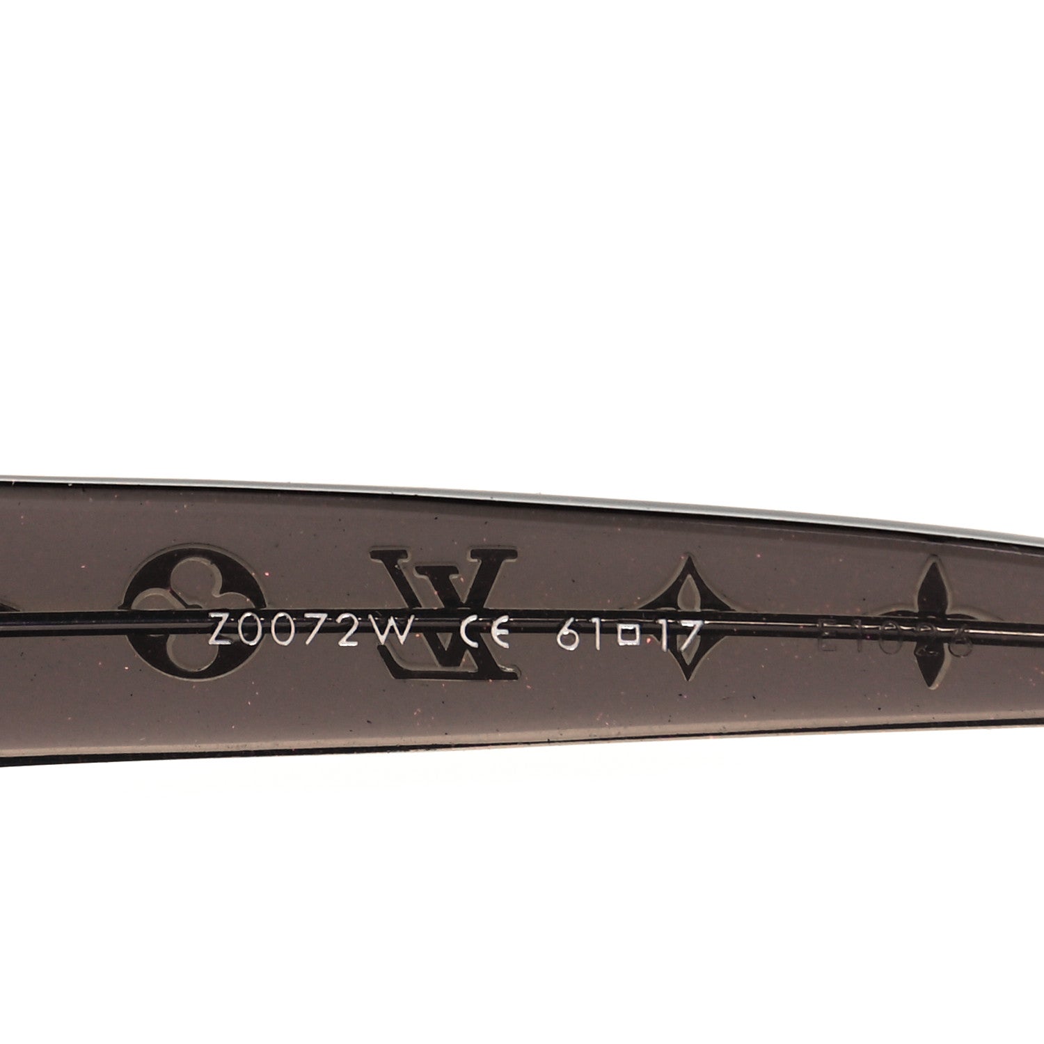 Louis Vuitton Obsession GM Z0072W Sunglasses Purple Glitter 5 of 7