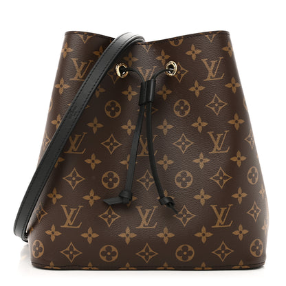 Louis Vuitton Monogram Neonoe MM Black 1 of 9