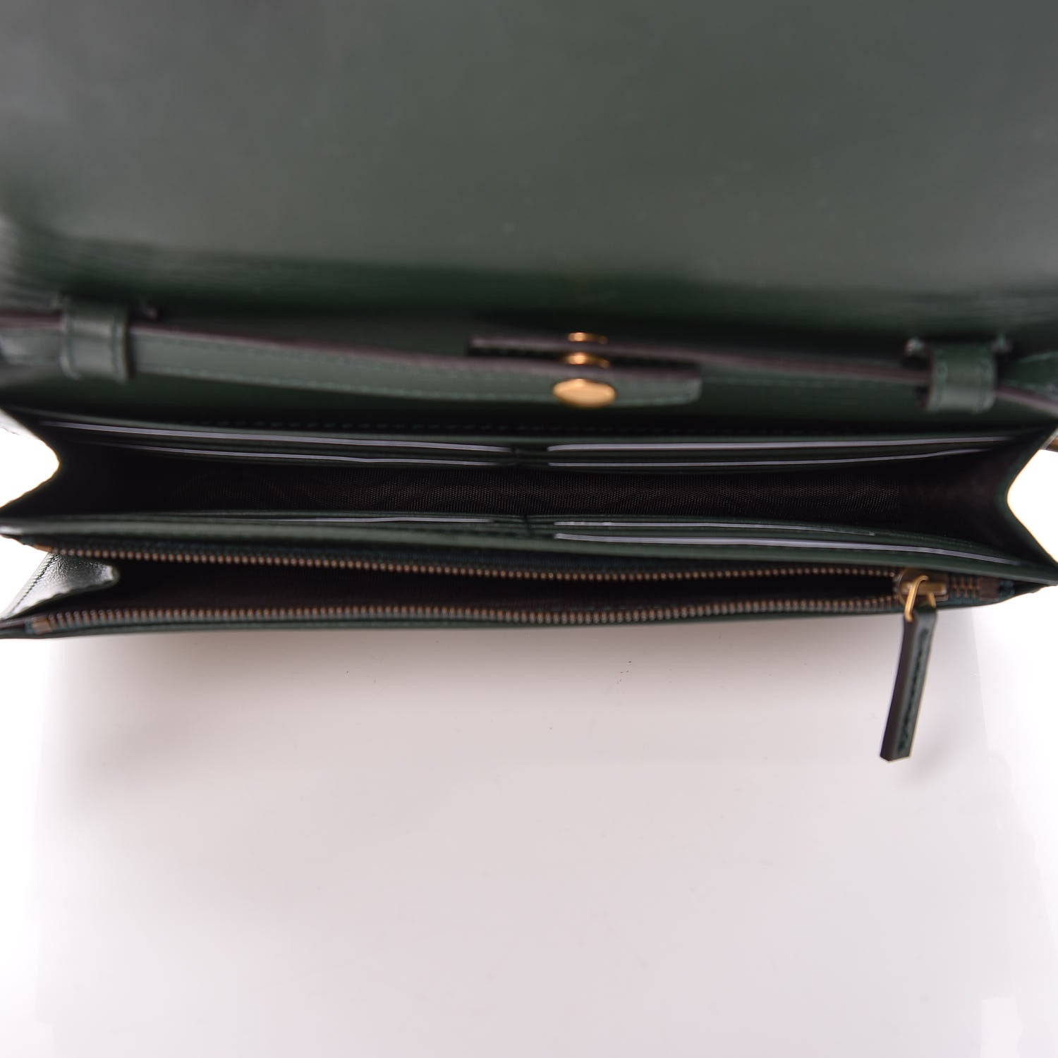 Gucci Monogram Lady Web Convertible Wallet Green 5 of 11