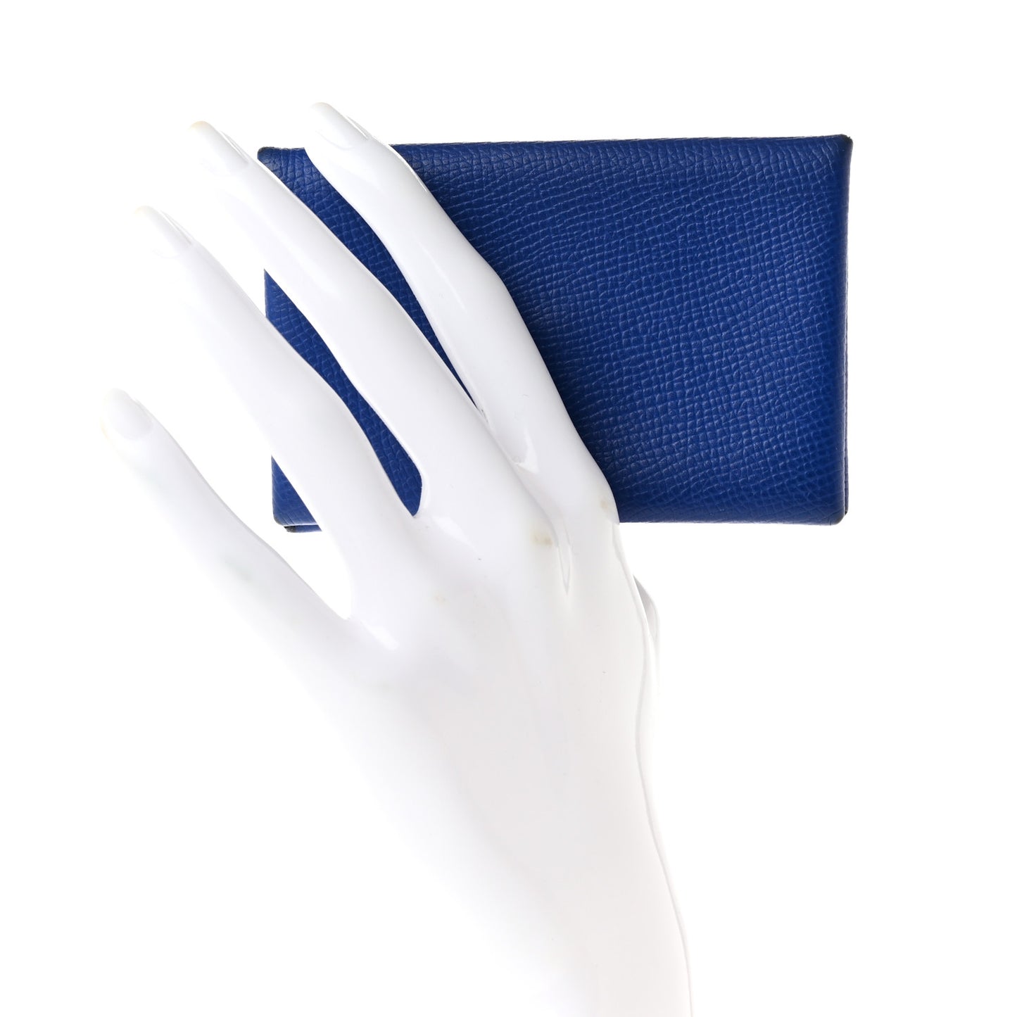 Epsom Calvi Duo Card Case Bleu Electrique