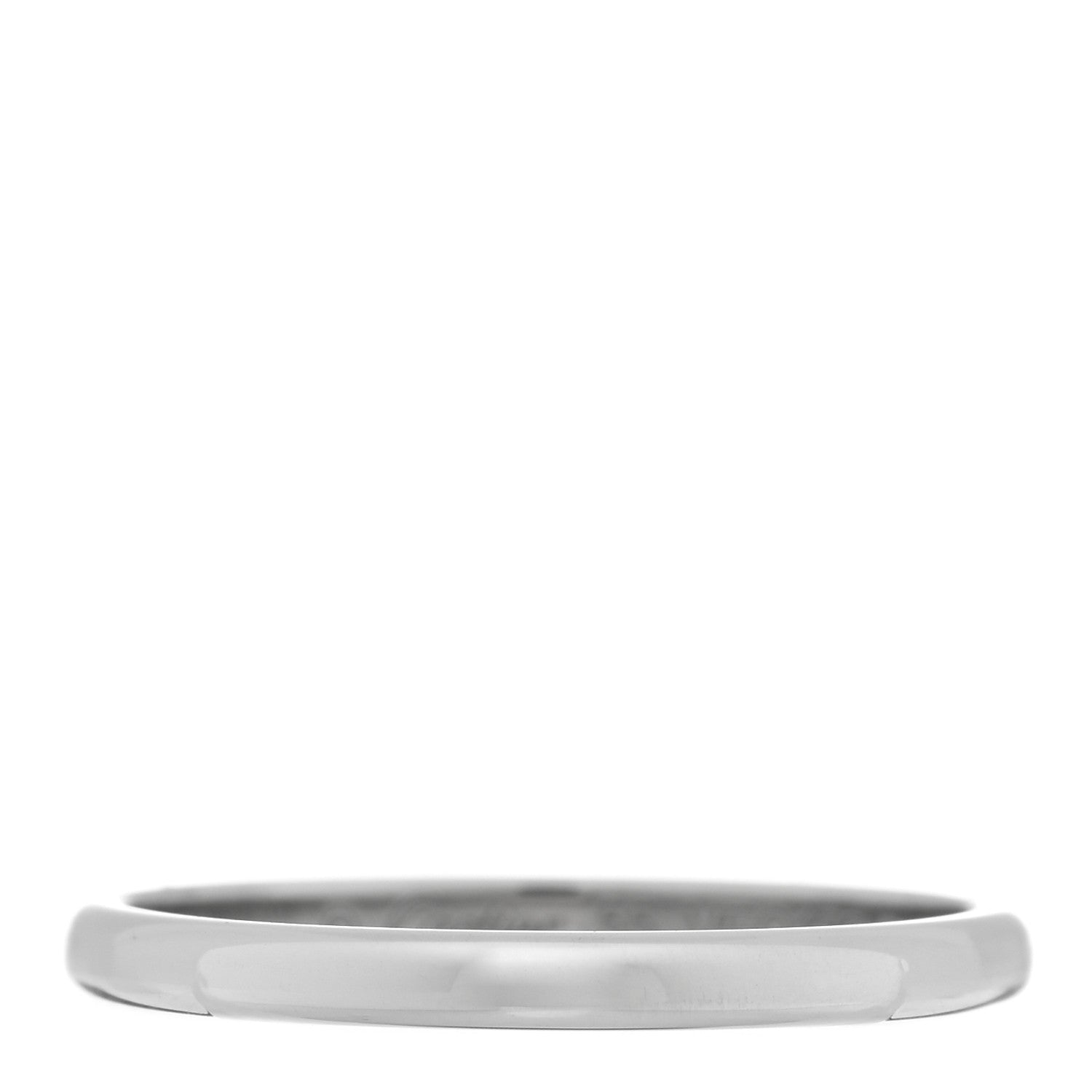 Cartier Platinum 2mm 1895 Wedding Band Ring 55 7.25 1 of 6