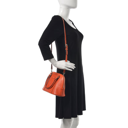 Gucci Microguccissima Mini Dome Bag Sun Orange 2 of 8