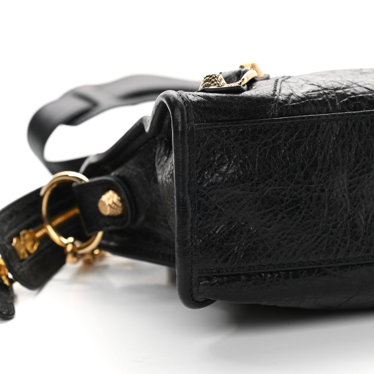 Balenciaga Agneau Giant 12 Gold Hardware Mini City Black 8 of 10