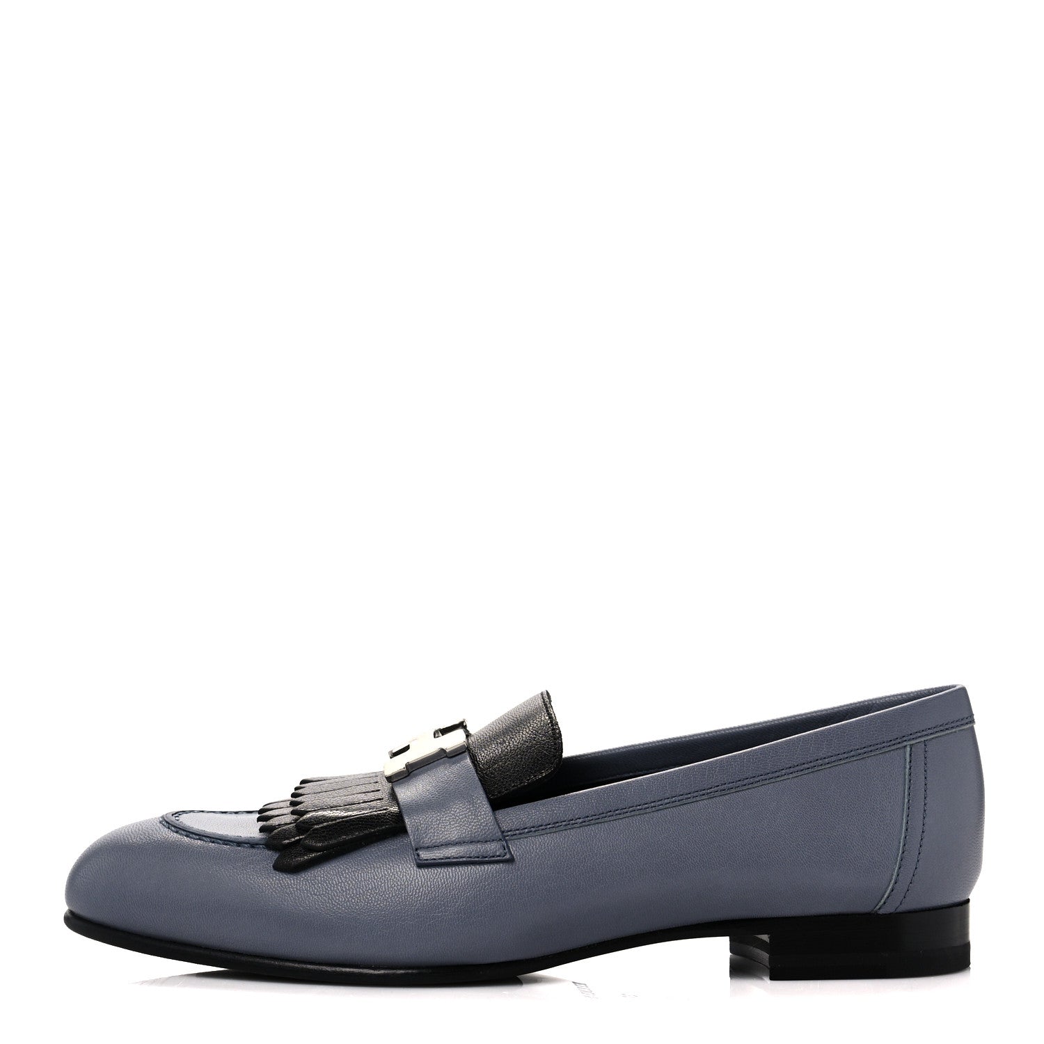 Hermes Goatskin Womens Royal Loafers 37 Multicolor 1 of 8