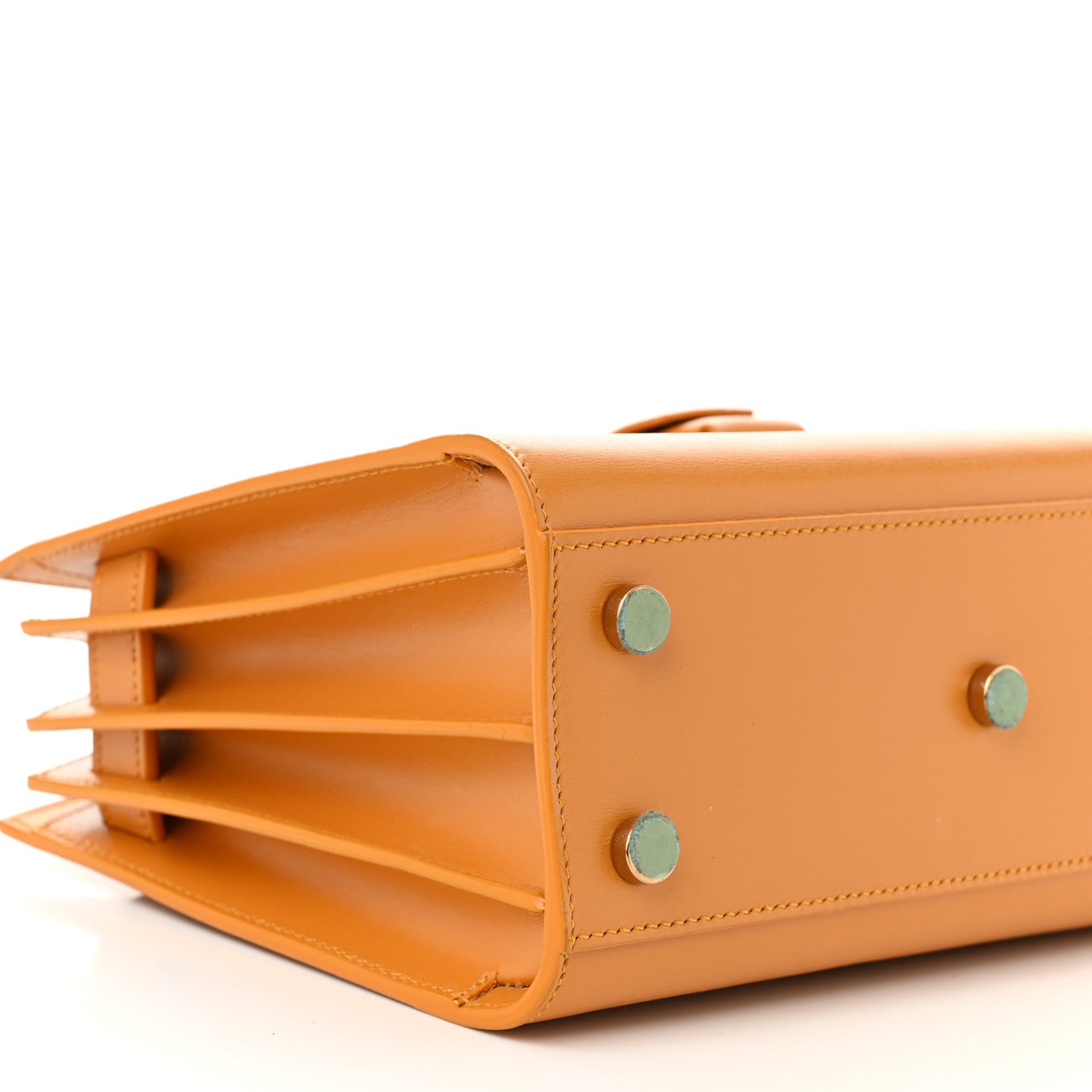 Calfskin Nano Sac De Jour Mustard