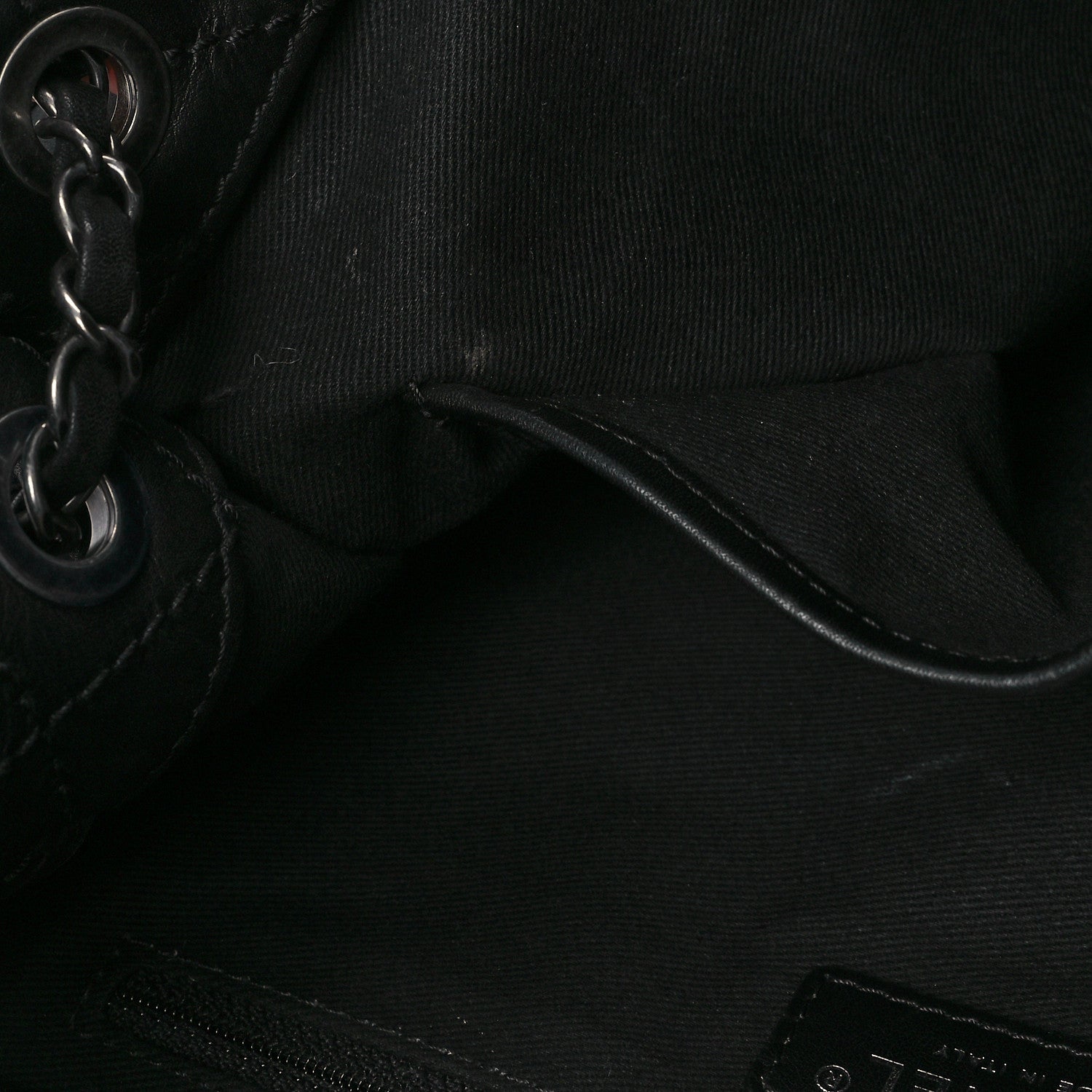 Chanel Calfskin CC Pocket Tote Black 12 of 12