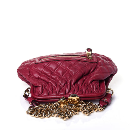 Marc Jacobs Calfskin Quilted Little Stam Pink 9 of 13