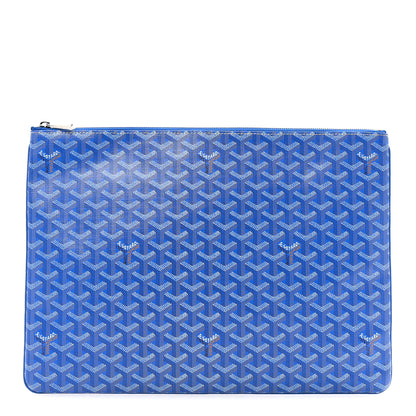 Goyard Goyardine Senat Pochette GM Sky Blue 1 of 7
