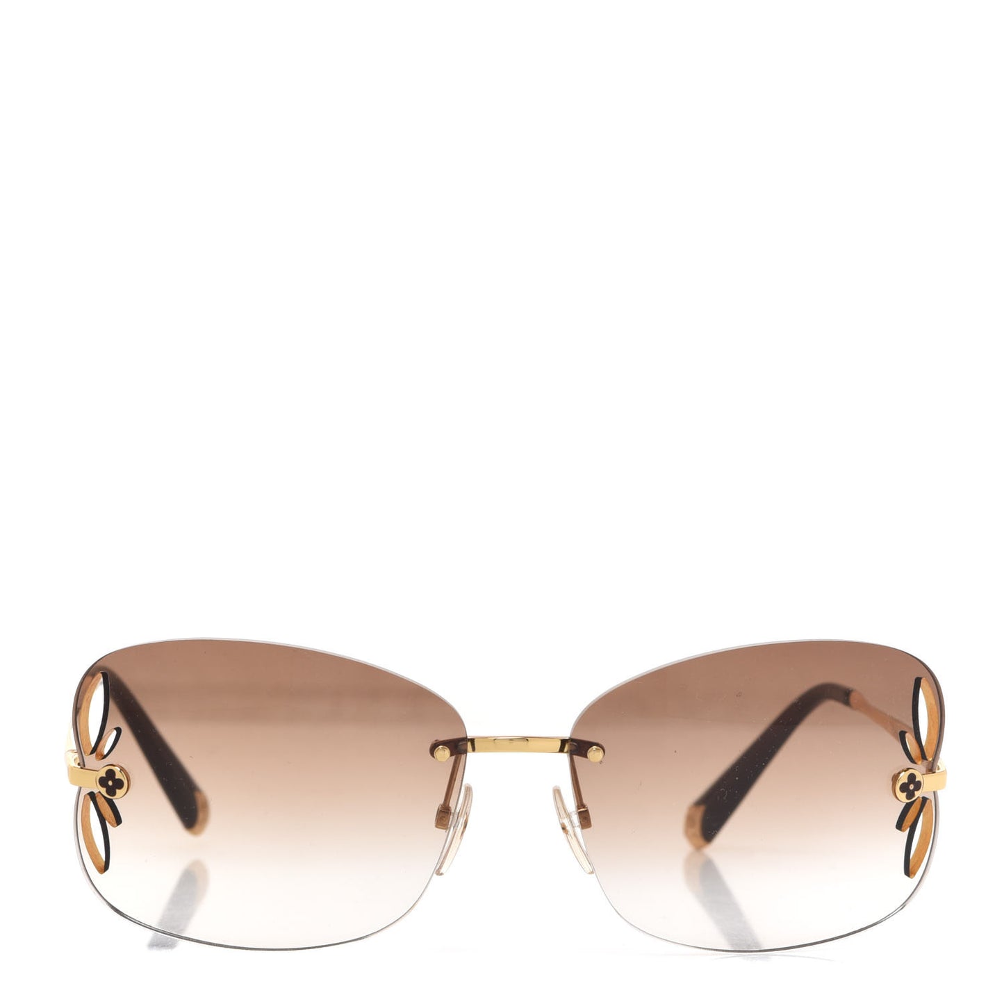 Lily Sunglasses Z0371U Brown Glitter