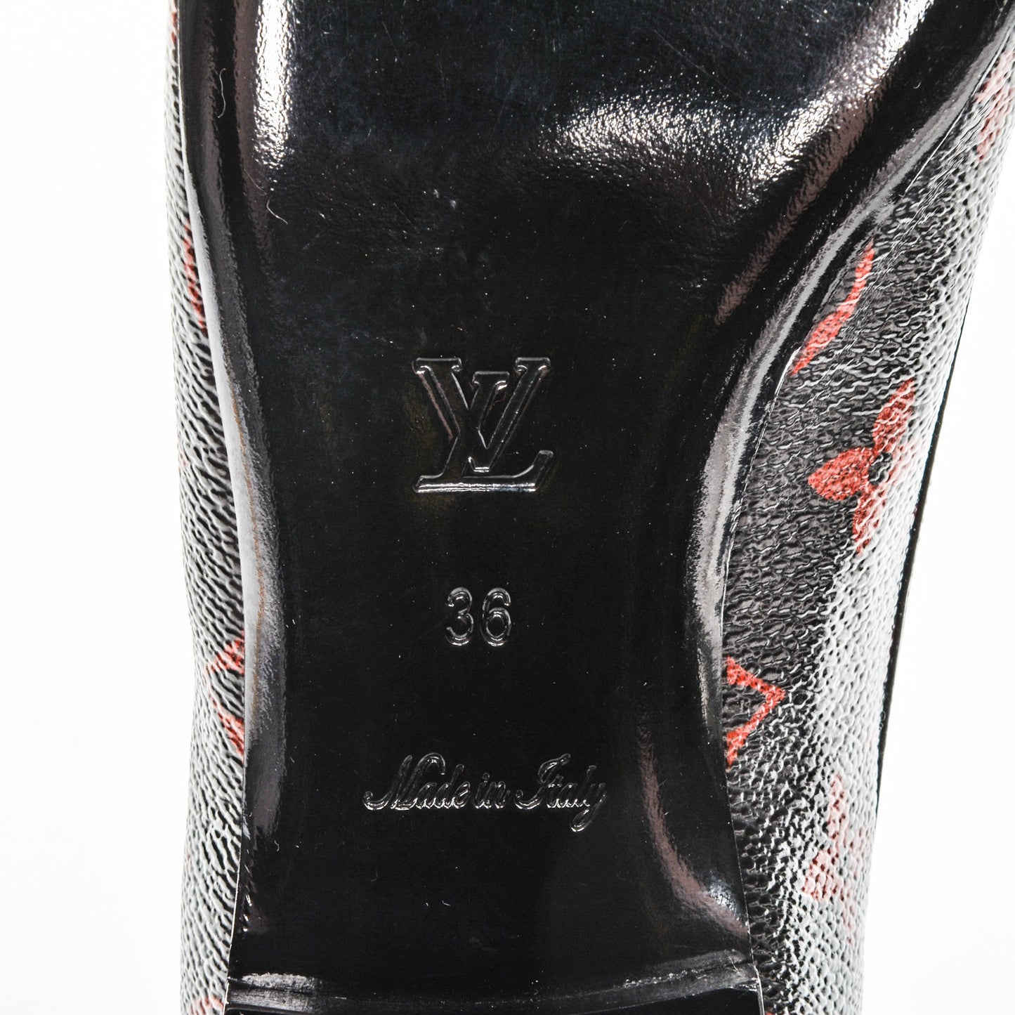 Monogram Infrarouge New Revival Ballerina Flats 36 Black