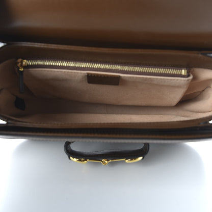 Gucci GG Supreme Monogram Horsebit 1955 Shoulder Bag Beige Brown Sugar 5 of 10