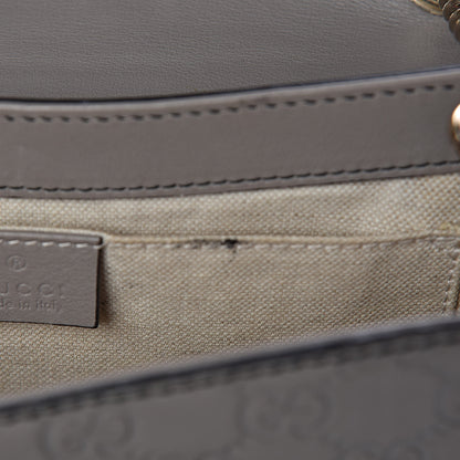 Gucci Soft Guccissima Medium Emily Chain Shoulder Bag Storm Grey 7 of 15