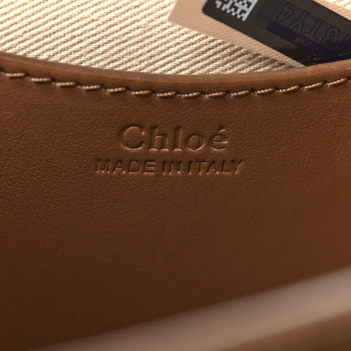 Calfskin Large Tess Bag Nut