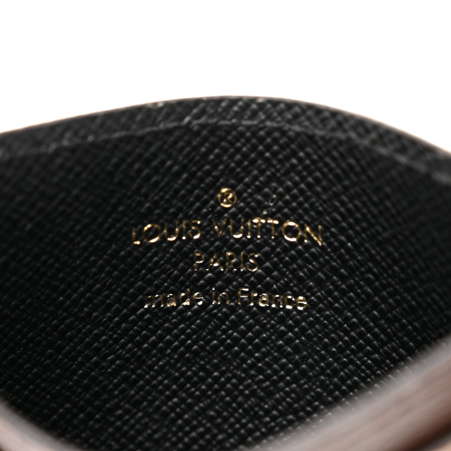 Reverse Monogram Card Holder