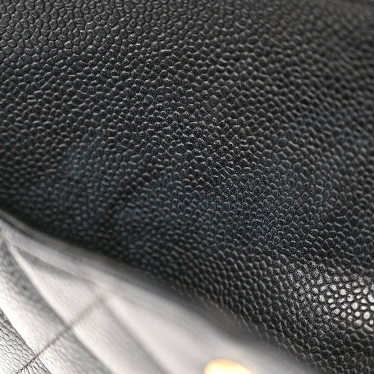 Chanel Caviar Quilted Medium Double Flap Black 12 of 14