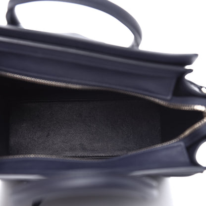 Celine Smooth Calfskin Nano Luggage Ink 5 of 9